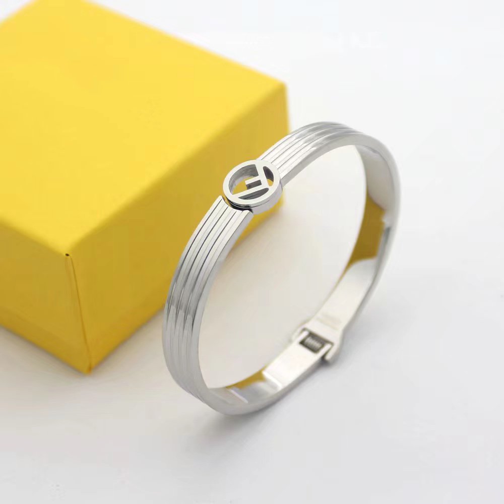 Fendi F Logo Bracelet