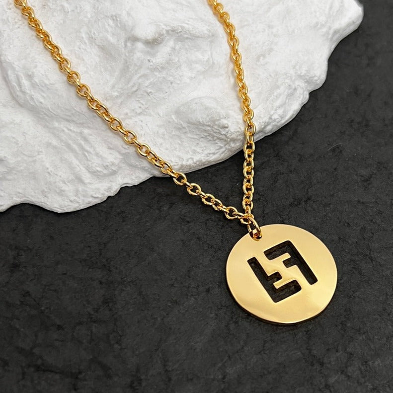 Fendi FF Necklace Gold