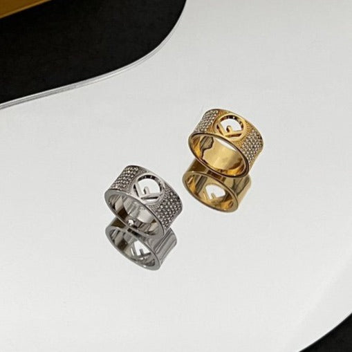 Fendi FF Ring Diamond