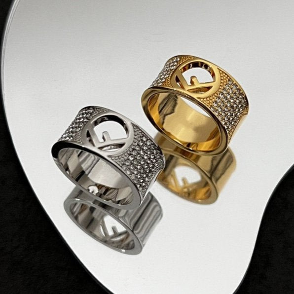 Fendi FF Ring Diamond