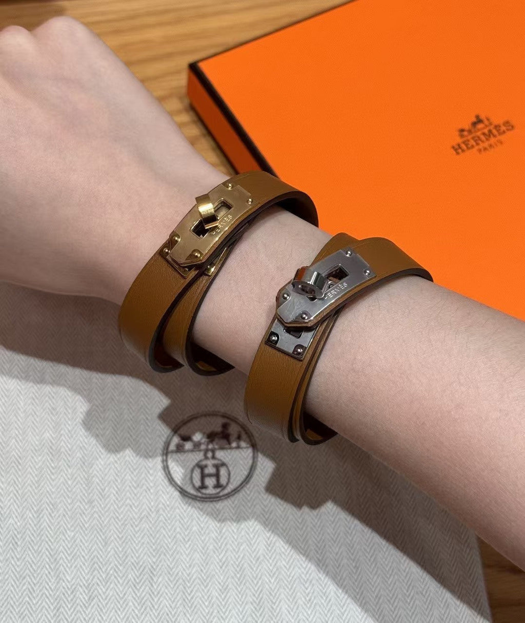 Hermes Mini Kelly Double Tour Bracelet