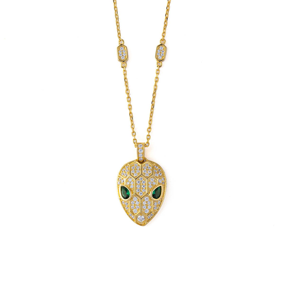 Bvlgari Serpenti Pendant Cubic Zirconia Necklace - 55221