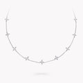 Graff Classic Butterfly Petite Cubic Zirconia Silver Necklace