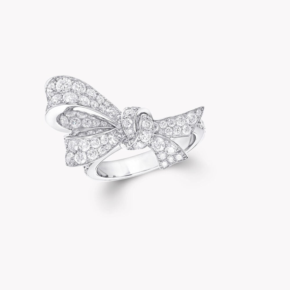 Graff Tilda Ring Silver Cubic Zirconia