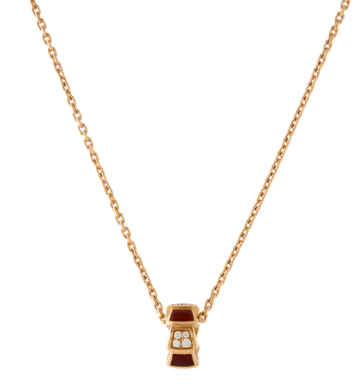 Bvlgari Serpenti Pendant Cubic Zirconia Necklace - 358884