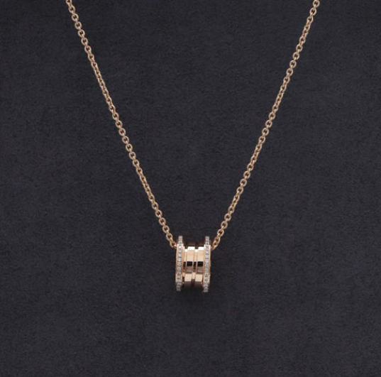 Bvlgari Zero 1 Cubic Zirconia Necklace