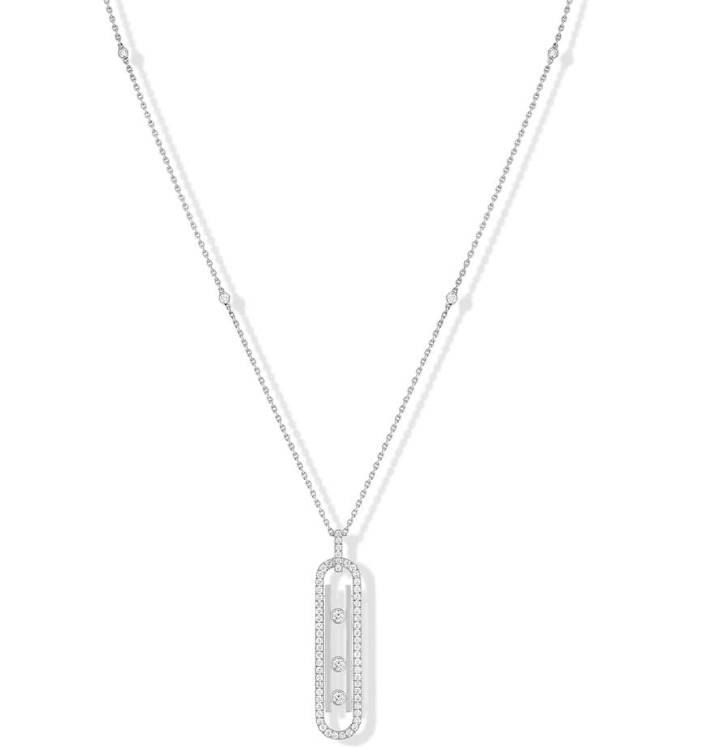 Messika Move 10th PM Cubic Zirconia Necklace