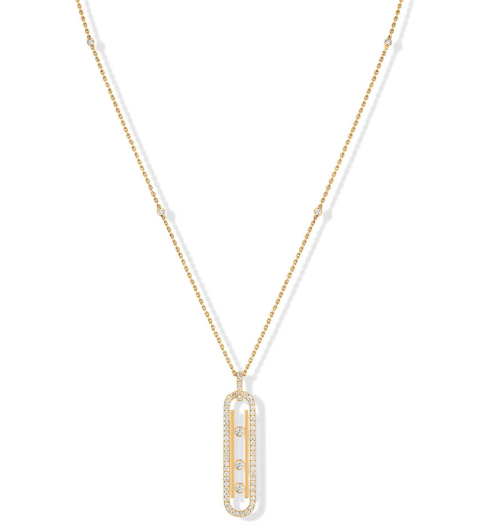 Messika Move 10th PM Cubic Zirconia Necklace