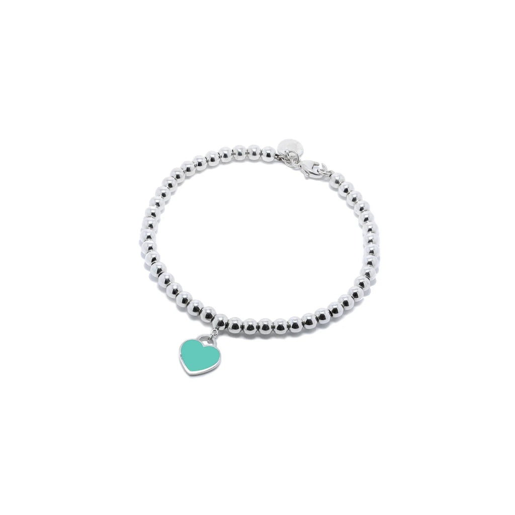 Tiffany Mini Heart Bracelet Silver