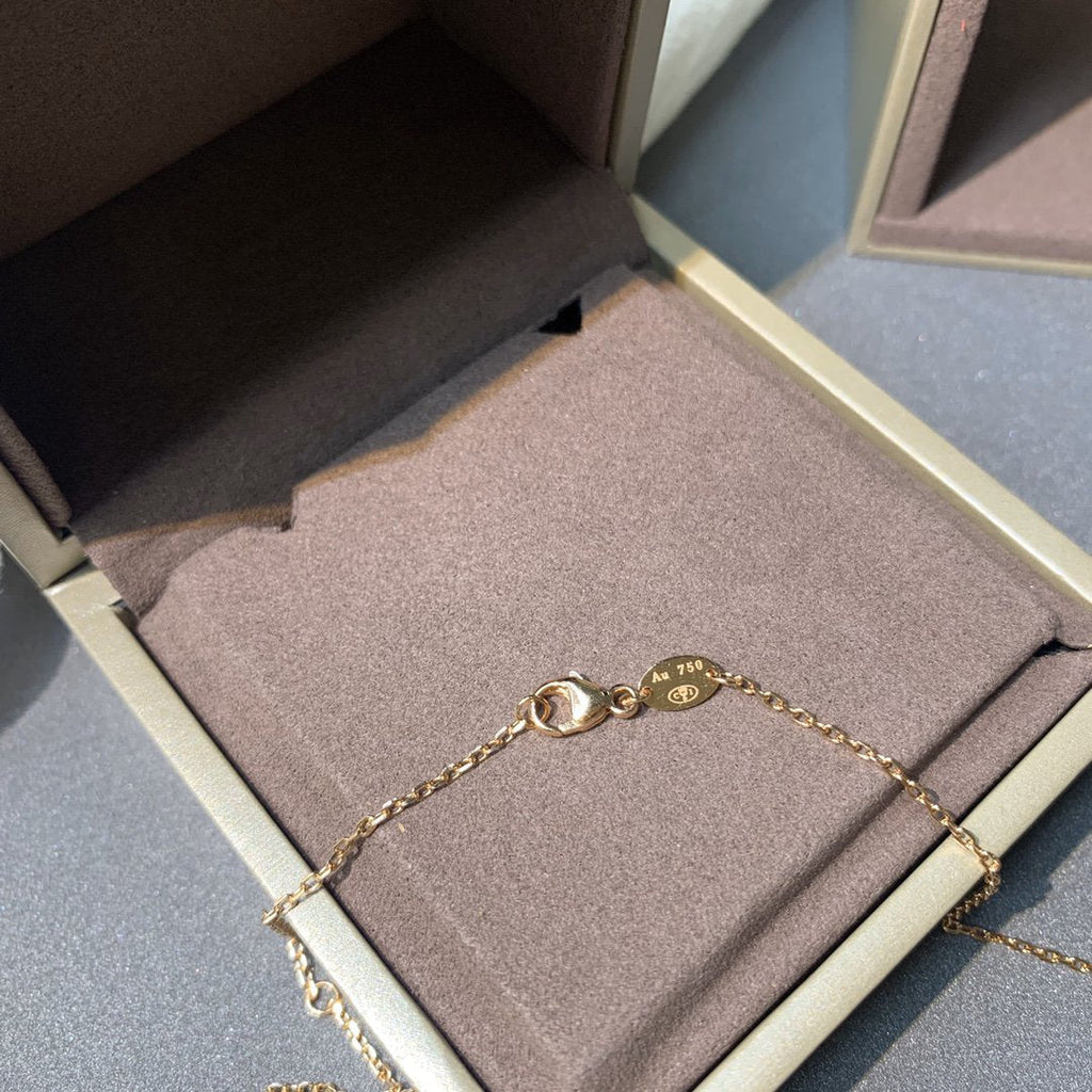 Chaumet Jeux de Pink Gold Cubic Zirconia Necklace