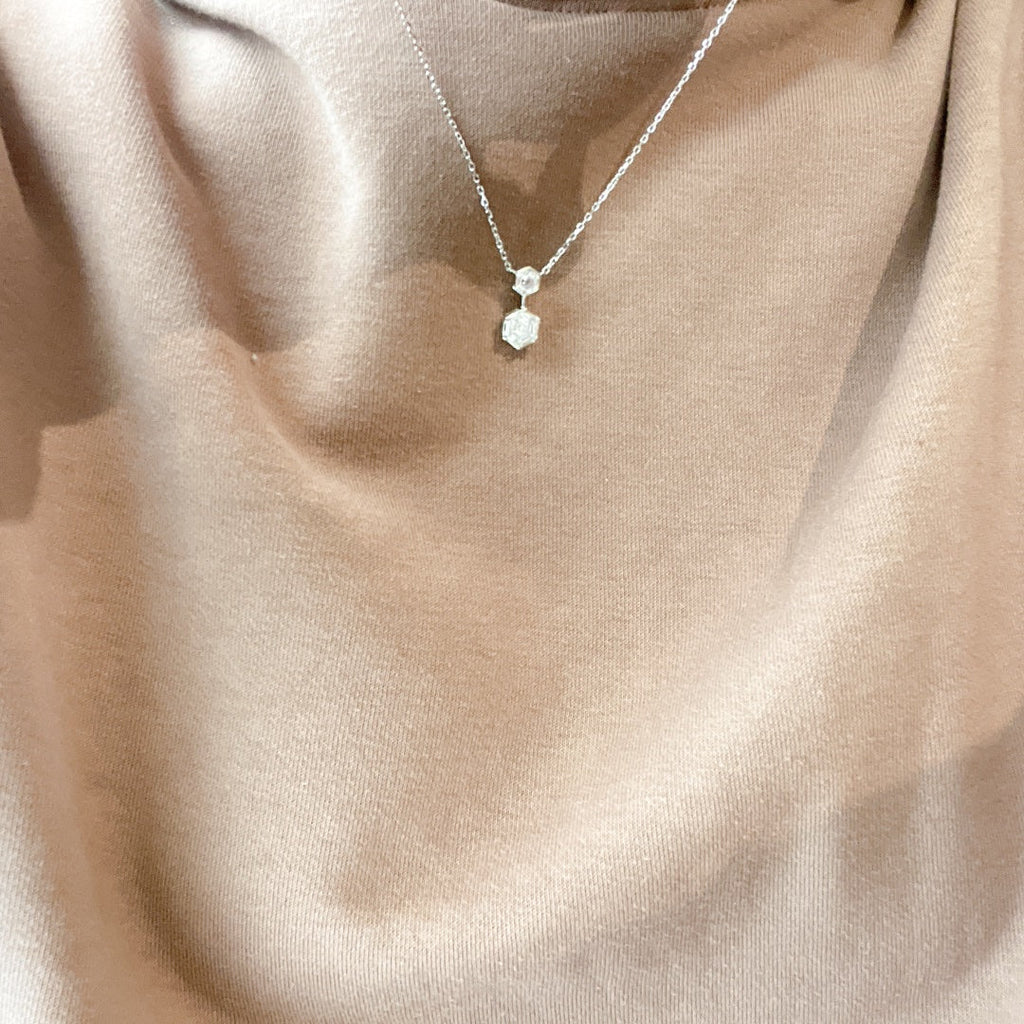 Chaumet Josephine Silver Cubic Zirconia Necklace - Style 2