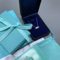 Tiffany Paper Flowers Yellow Cubic Zirconia Firefly Pendant