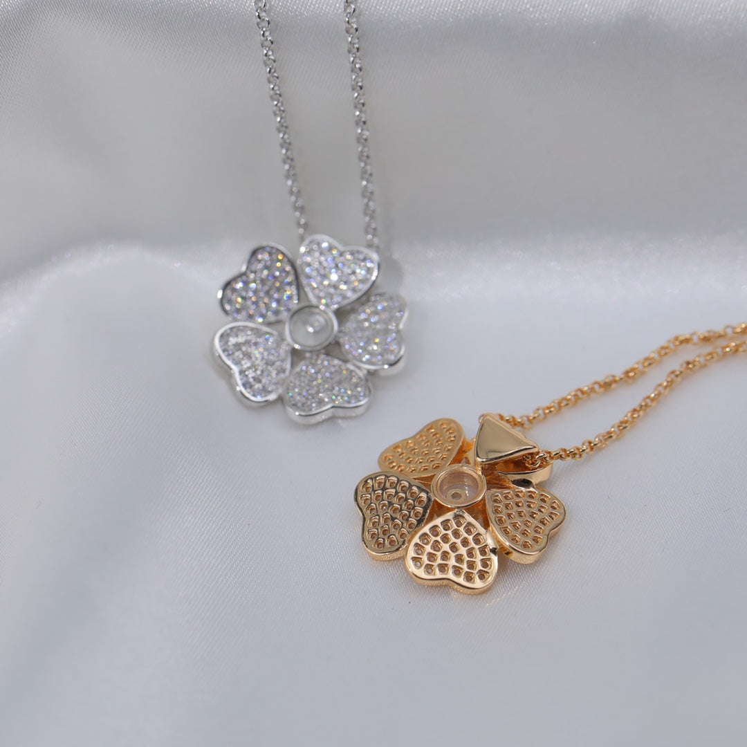 Chopard Happy Pendant Cubic Zirconia Necklace