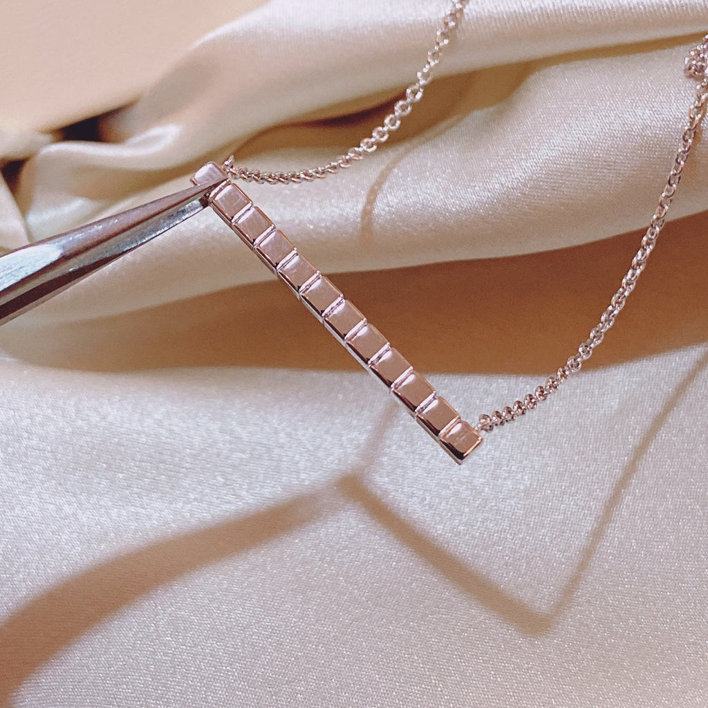 Chopard Ice Cube Necklace Cubic Zirconia