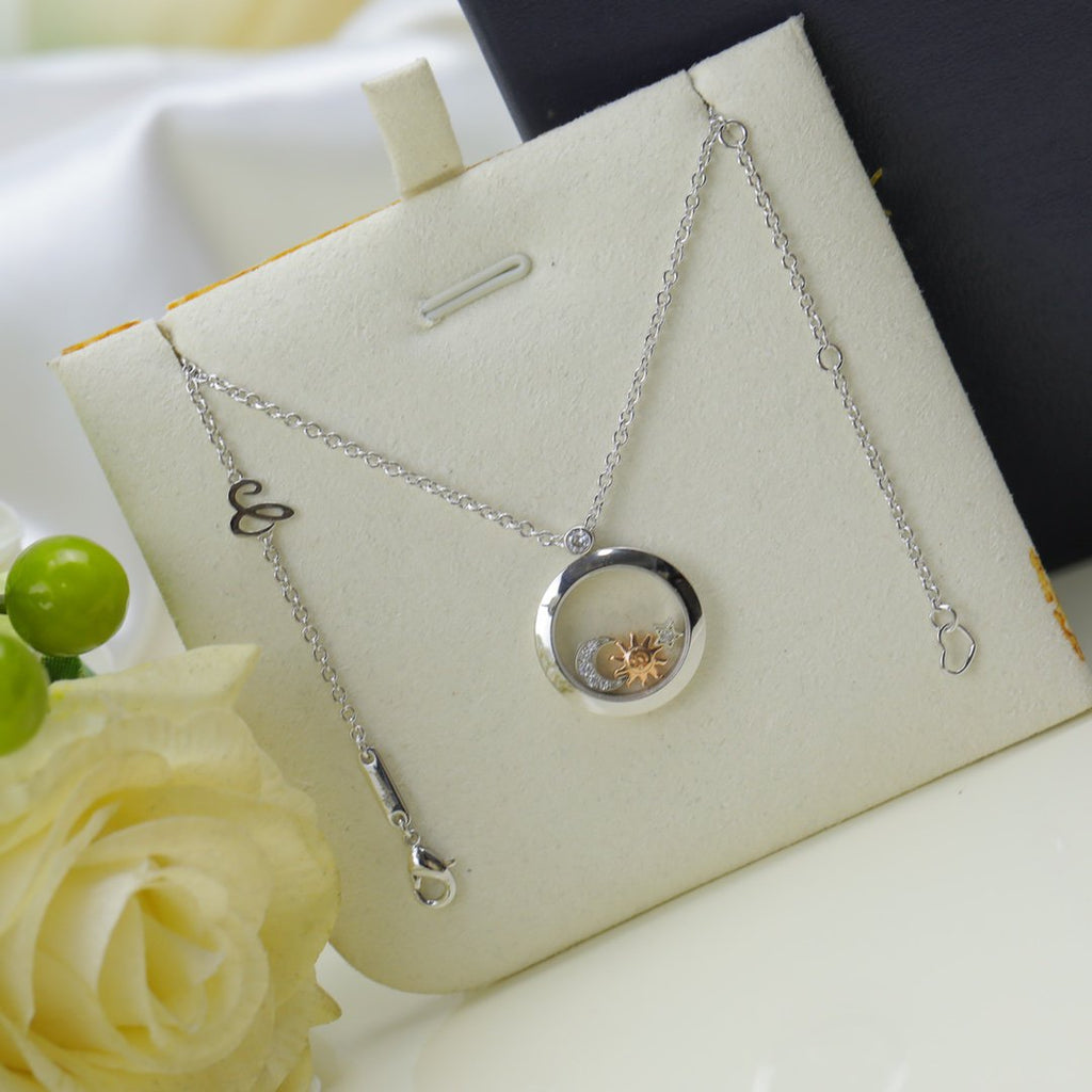 Chopard Sun Moon Star Necklace