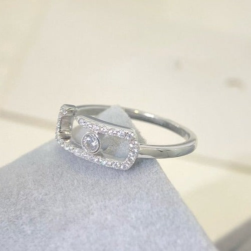 Messika Move Uno Open Ring Cubic Zirconia