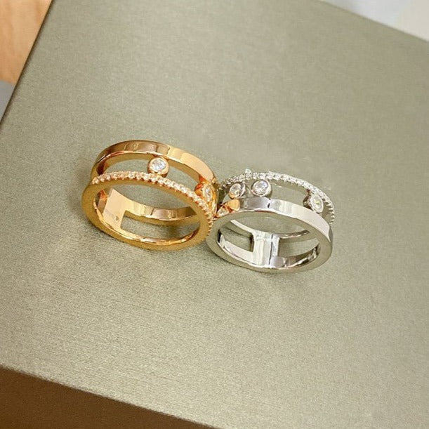 Messika Move Romane Cubic Zirconia Ring