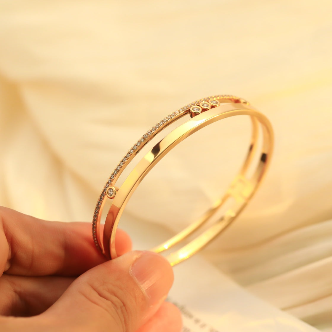 Messika Move Romane Cubic Zirconia Bracelet