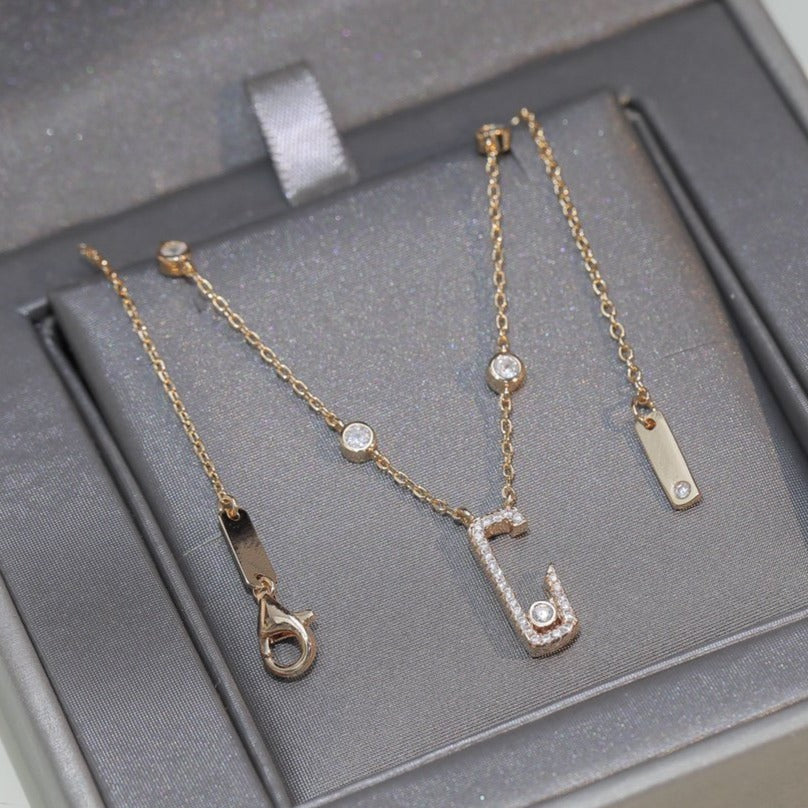 Messika Move Uno Open Cubic Zirconia Necklace
