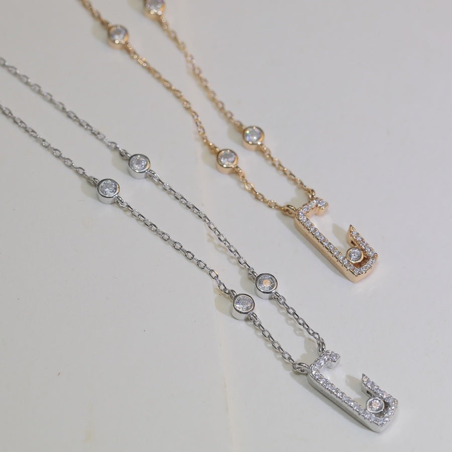 Messika Move Uno Open Cubic Zirconia Necklace