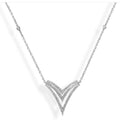 Messika Messik Heart Cubic Zirconia Necklace