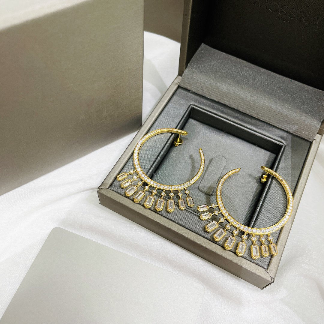 Messika Messik Cubic Zirconia Earrings