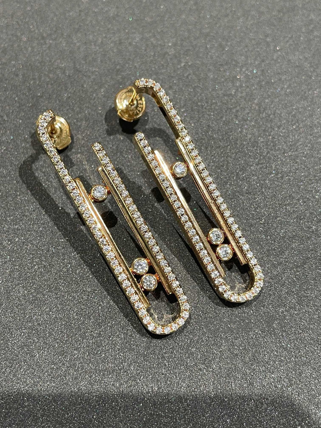 Messika Move 10th PM Earrings Cubic Zirconia