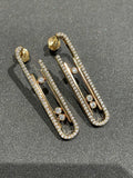 Messika Move 10th PM Earrings Cubic Zirconia