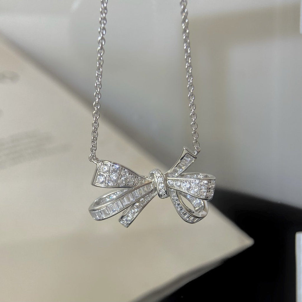 Graff Tilda Box Classic Silver Cubic Zirconia Necklace
