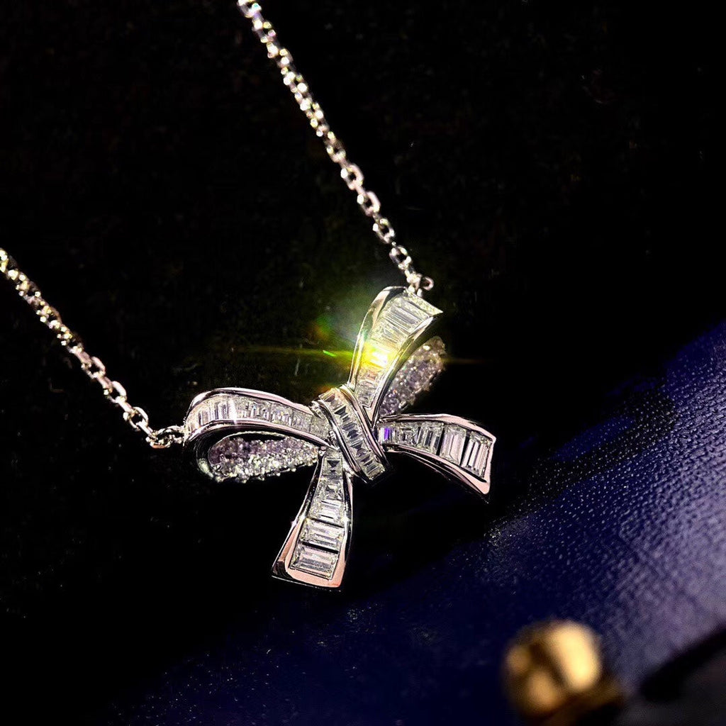 Graff Gra Silver Cubic Zirconia Necklace