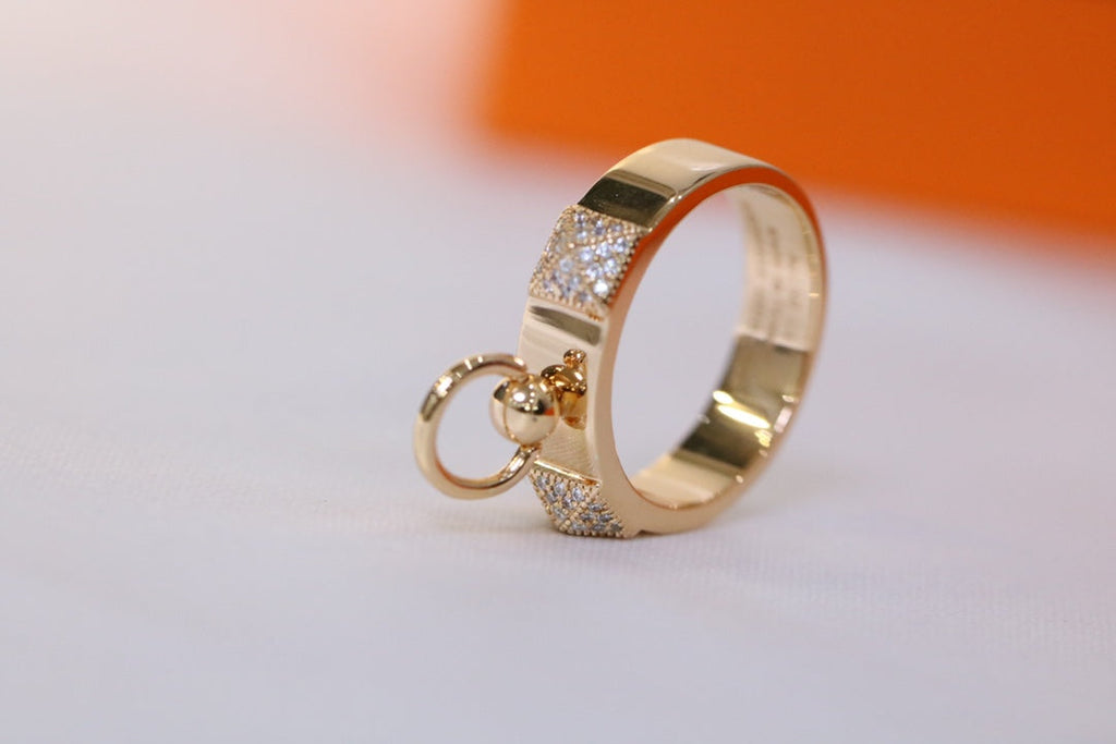 Hermes HM Ring Diamond Bracelet