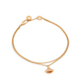 Bvlgari Dream 1 Motif Cubic Zirconia Double Chain Bracelet