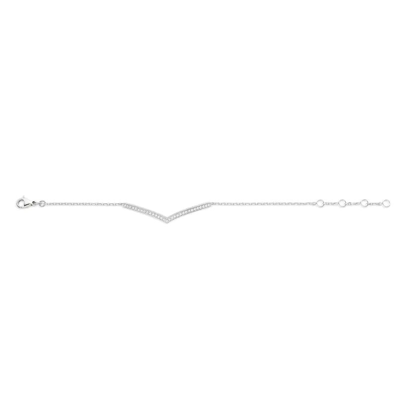 Chaumet Josephine Silver Cubic Zirconia Bracelet