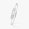 Messika Move Uno Paved Flex Bangle Cubic Zirconia Bracelet