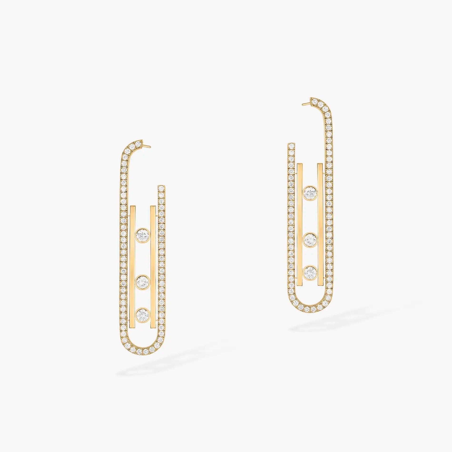 Messika Move 10th PM Earrings Cubic Zirconia