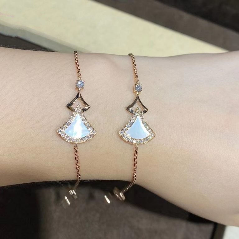 Bvlgari Dream Bracelet MOP Pink Gold Cubic Zirconia
