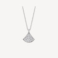Bvlgari Dream Necklace Silver Cubic Zirconia