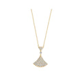 Bvlgari Dream Necklace Gold Full Cubic Zirconia