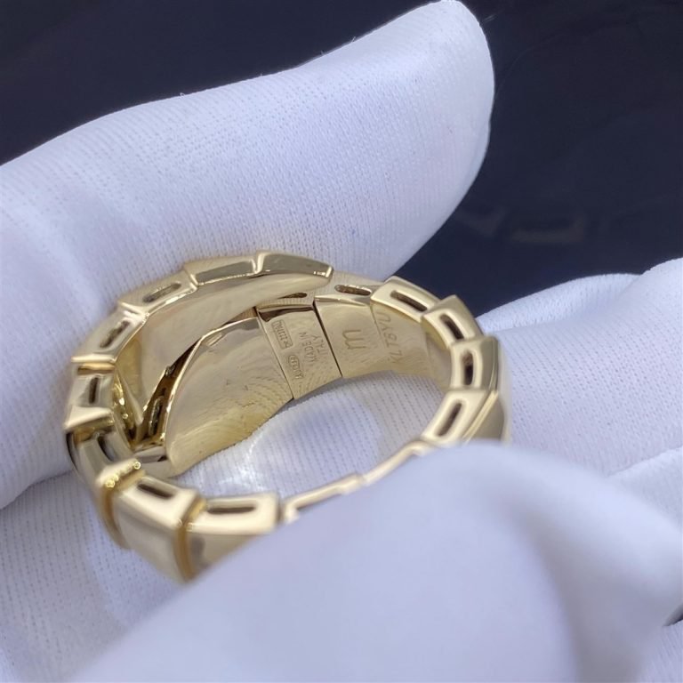 Bvlgari Serpenti Ring Gold Cubic Zirconia