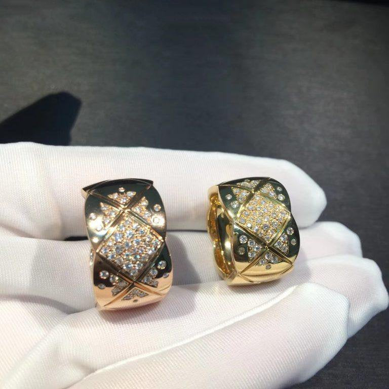 Chanel Crush Ring Pink Gold Cubic Zirconia