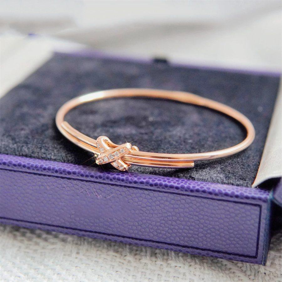 Chaumet Jeux de Bracelet Pink Gold Cubic Zirconia