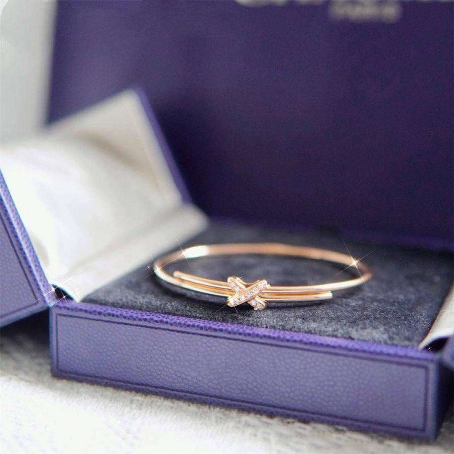 Chaumet Jeux de Bracelet Pink Gold Cubic Zirconia