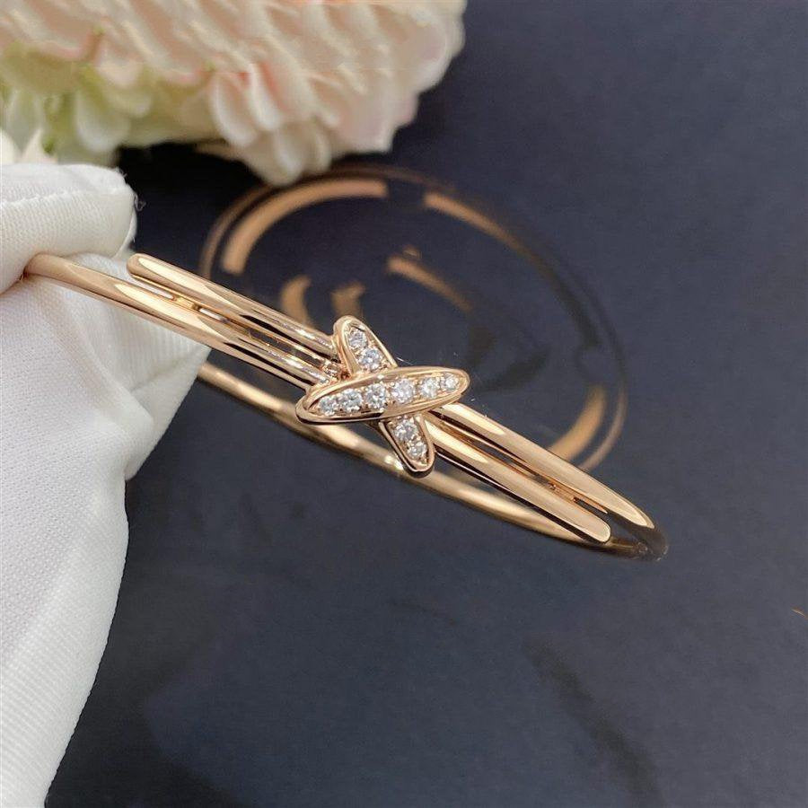 Chaumet Jeux de Bracelet Pink Gold Cubic Zirconia