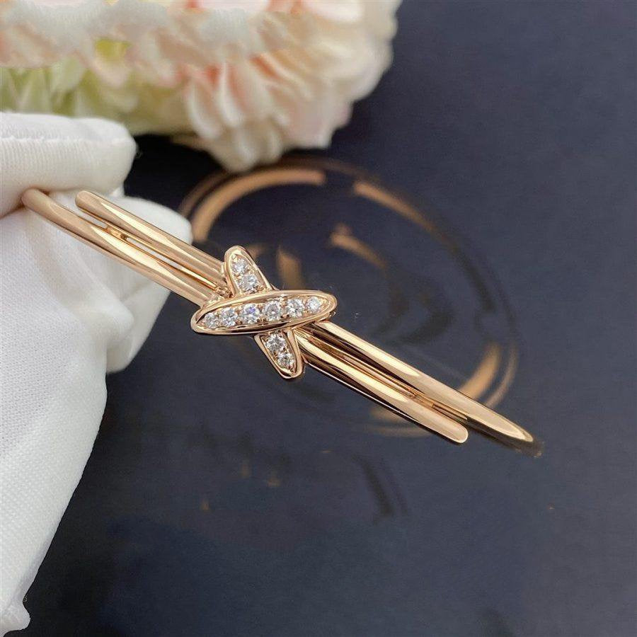 Chaumet Jeux de Bracelet Pink Gold Cubic Zirconia