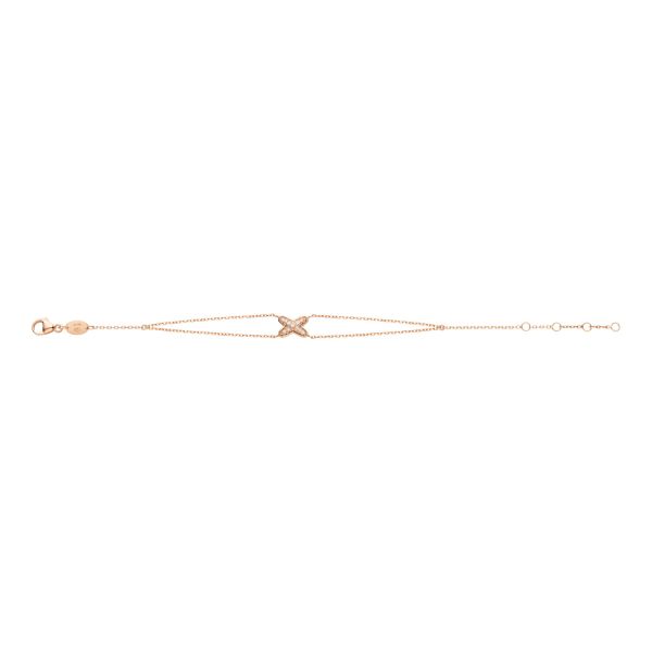 Chaumet Jeux Bracelet Pink Gold Cubic Zirconia