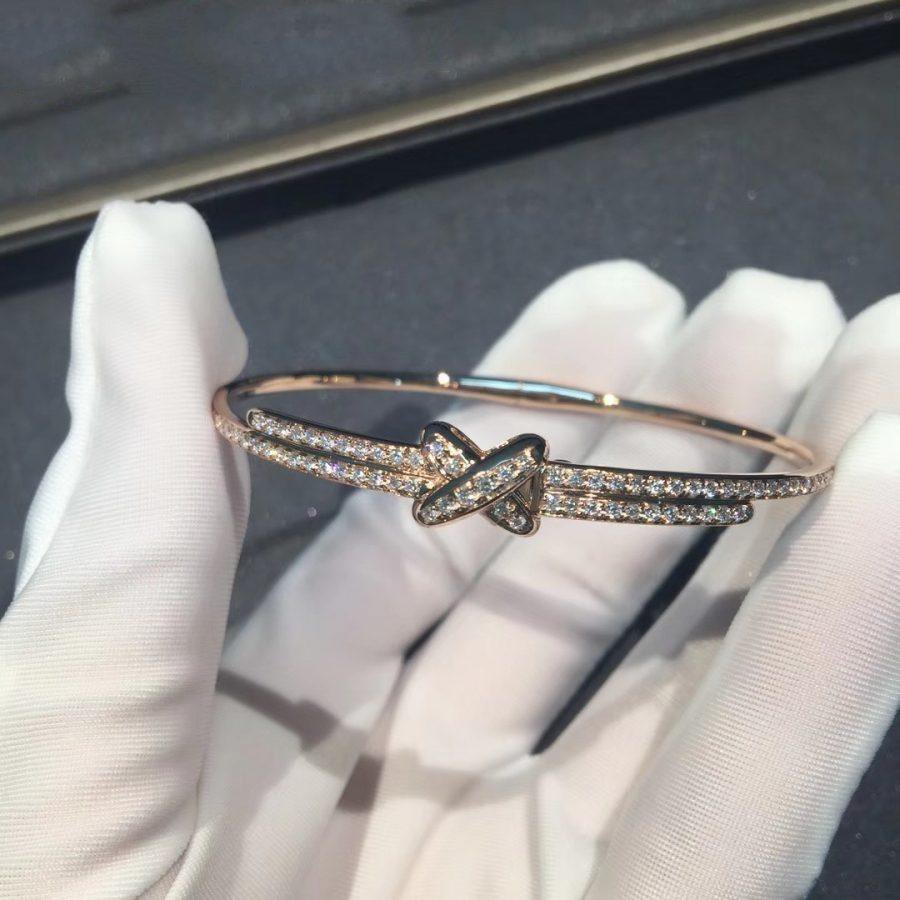 Chaumet Jeux de Bracelet Cubic Zirconia Pink Gold