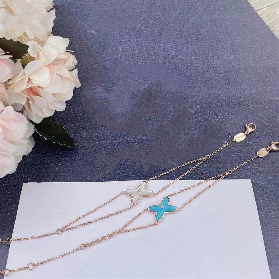 Chaumet Jeux Bracelet Turquoise Pink Gold 1 Cubic Zirconia