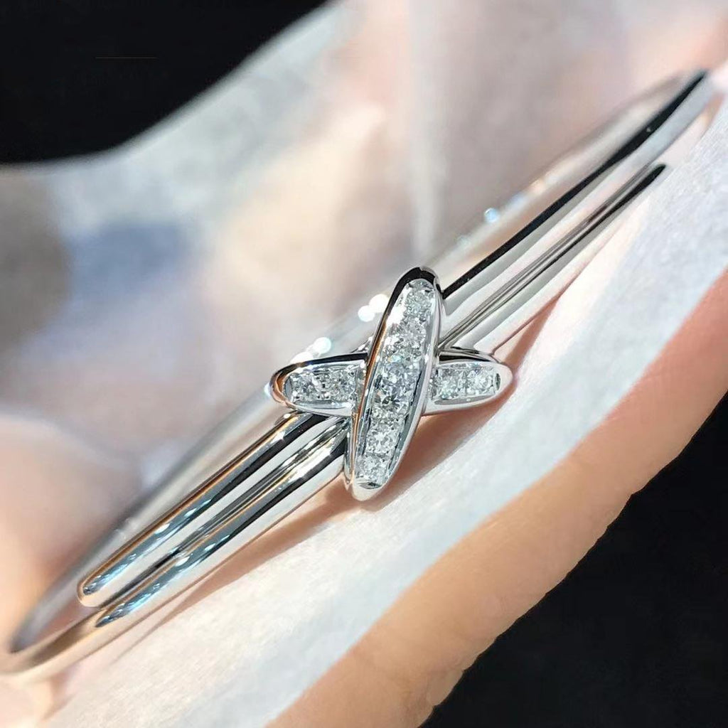 Chaumet Jeux de Bracelet Silver Cubic Zirconia