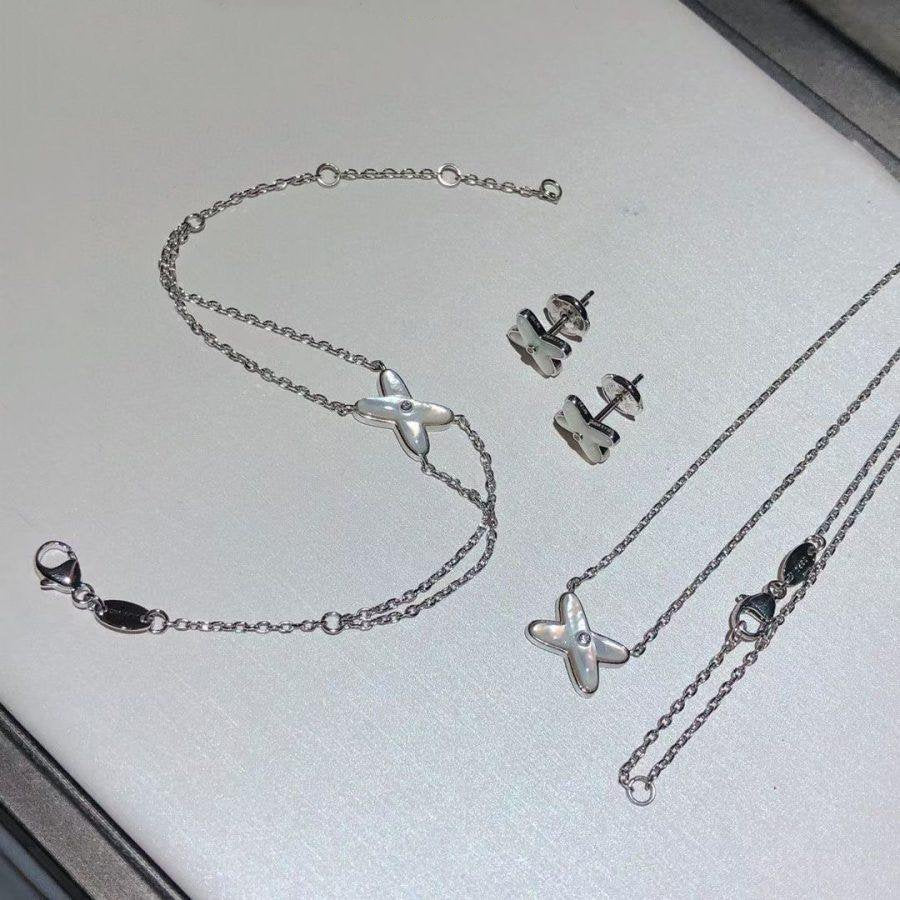 Chaumet Jeux Bracelet White MOP Silver 1 Cubic Zirconia