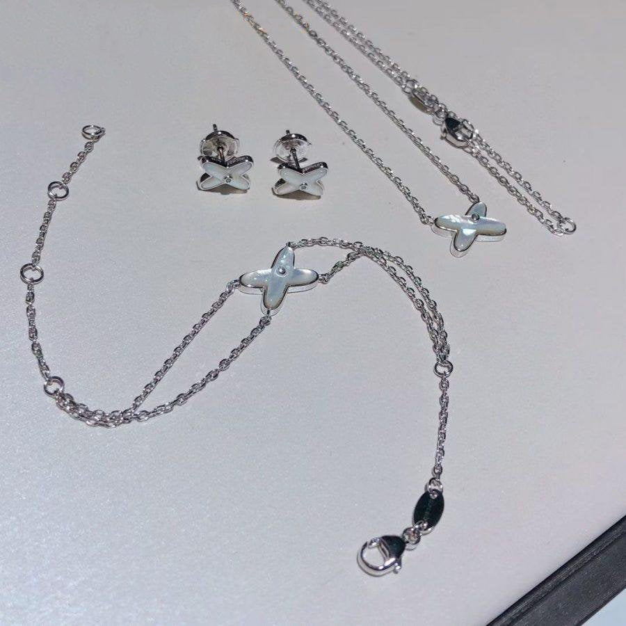 Chaumet Jeux Bracelet White MOP Silver 1 Cubic Zirconia